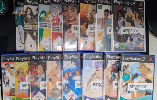 Singstar sammlung konvolut ps2 - konvolut,