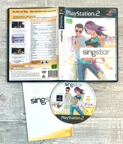 Ps2 spiel singstar - spiel, das