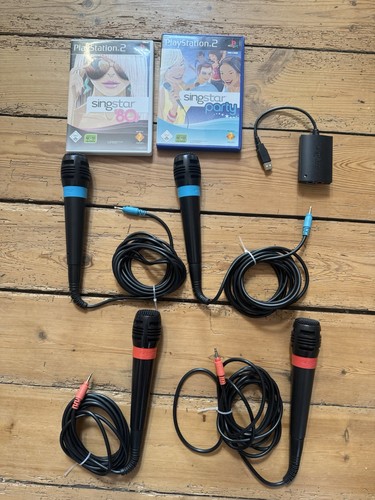 Singstar ps2 set mikrofone - ps2,