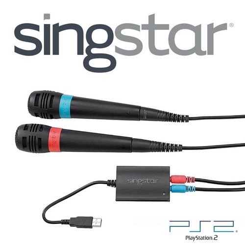 Zwei singstar mikrofone mit - zwei,