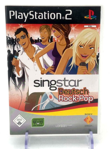 Singstar deutsch rock pop ps2 - deutsch, rock-pop