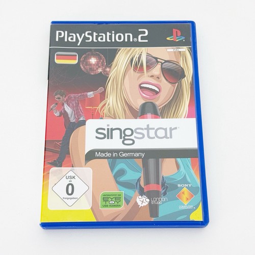 Singstar made germany ps2 - made,