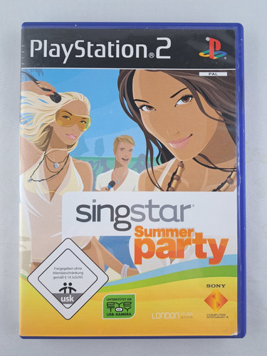 Ps2 singstar summer party - ps2,