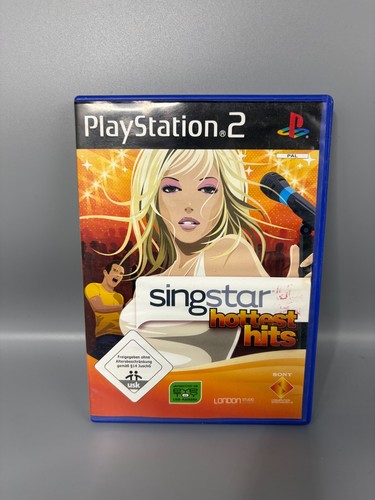 Singstar hottest hits ps2 - singstar,