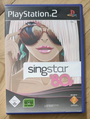 Singstar 80s ps2 sony - -,