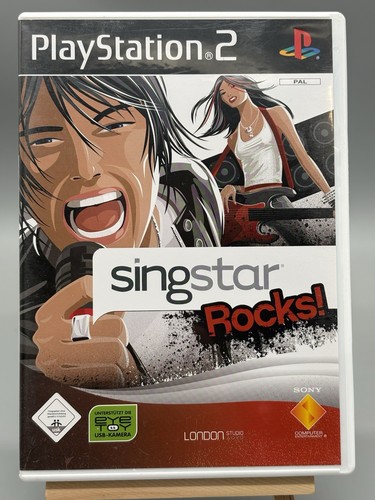 Singstar rocks ps2 playstation - ps2,
