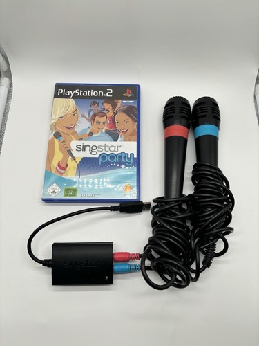 Singstar ps2 mikrofone rot - singstar,