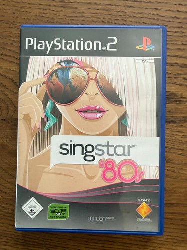 Singstar 80s ps2 playstation - singstar, '80s