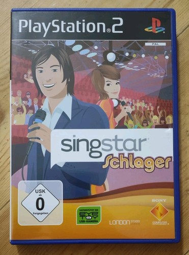 Singstar schlager ps2 sony - schlager,