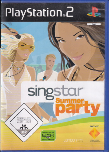 Singstar summer party - summer, ps2