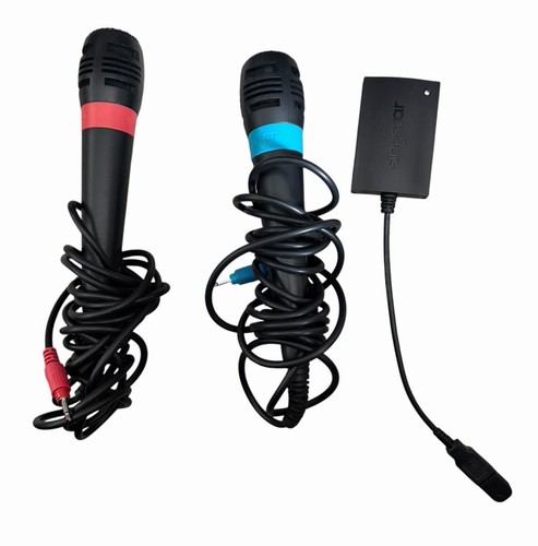 Singstar mikrofone rot - rot, blau