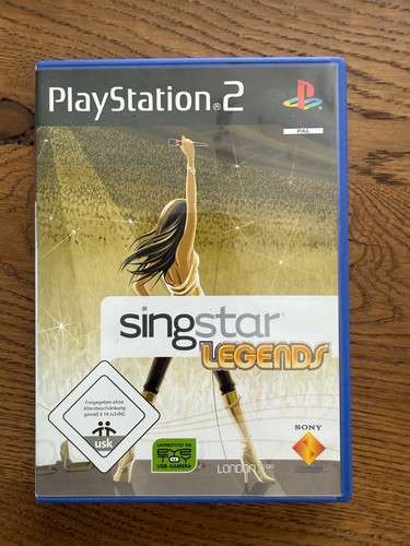 Singstar legends ps2 pal - singstar,